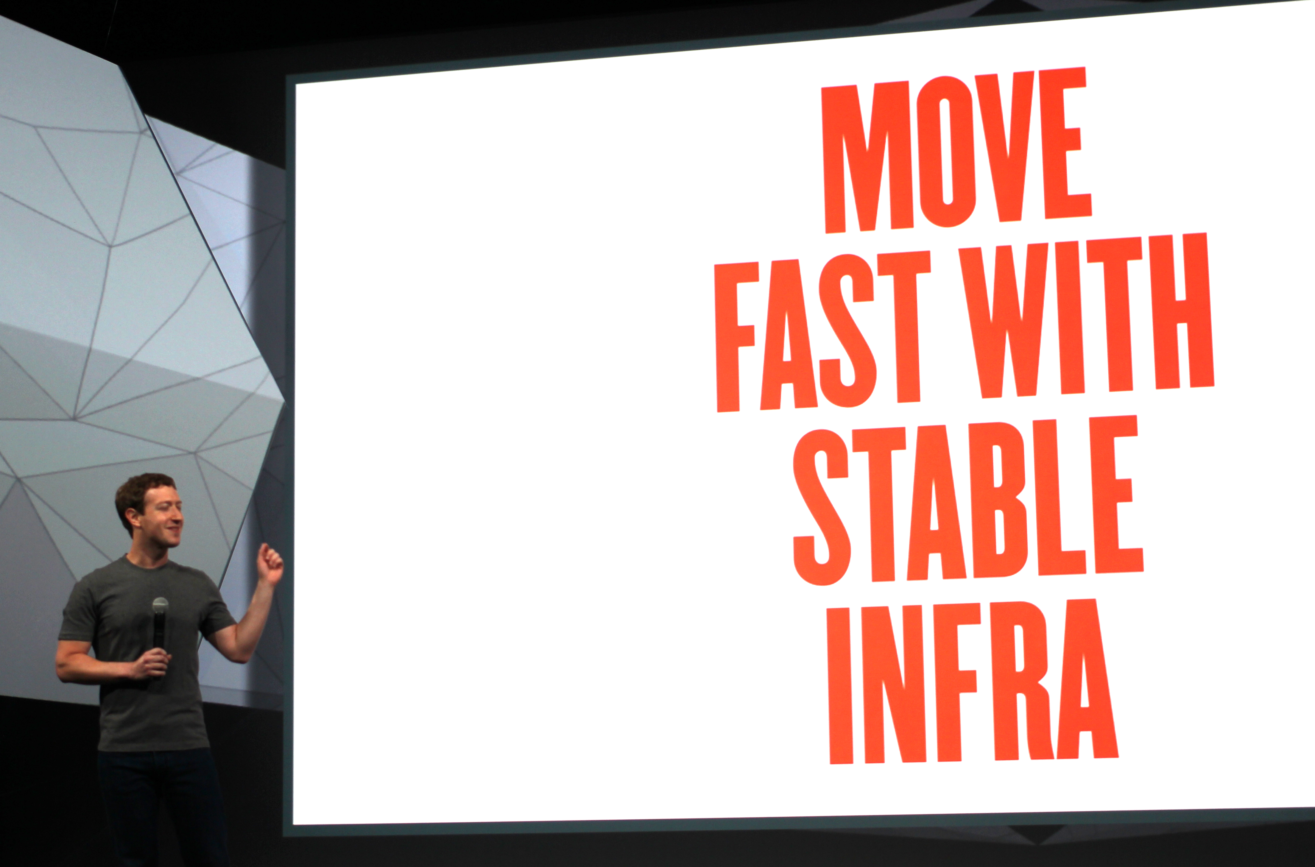 Move fast with stable infrastructure